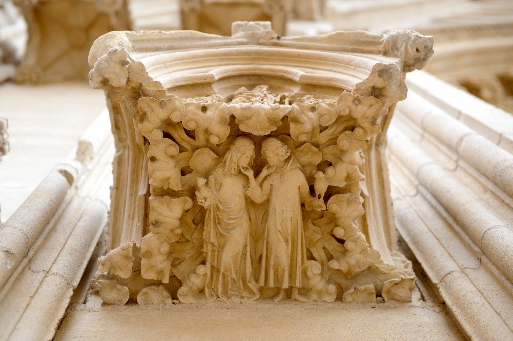 Sculpture Cathedrale Vieux Lyon