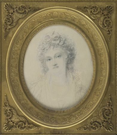 Portrait De La Mère De His De La Salle, Madame Hélène De Montgeroult Par Cosway Richard