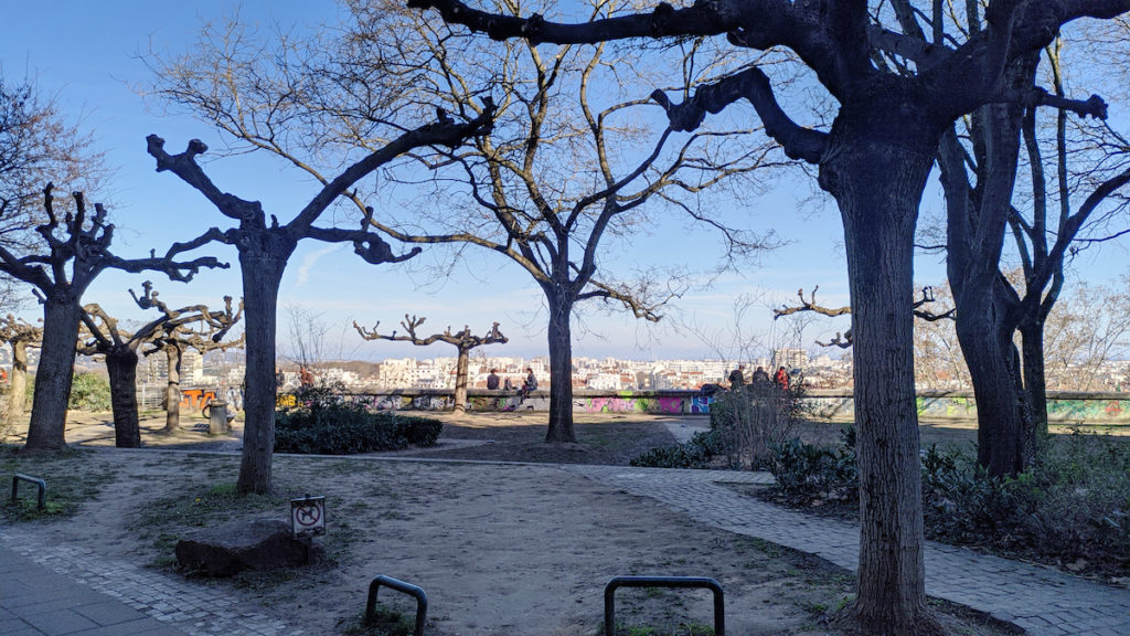 Jardin Villemanzy : Points de vue sur Lyon